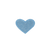 PATCHES ICONS BLUE HEART