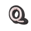 Alphabets 3D Q small