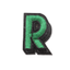 Alphabets 3D R small