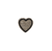 PATCHES ICONS GOLD HEART MINI