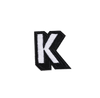 3D ALPHABETS K