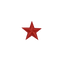 PATCHES ICONS RED STAR MINI