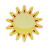 PATCHES ICONS SUN