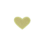 PATCHES ICONS YELLOW HEART